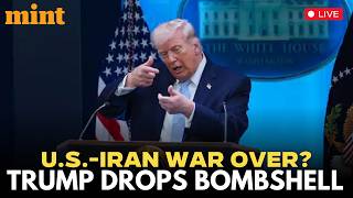 Donald Trump Live | US President Trump Issues Major Statement From the White House | Iran War