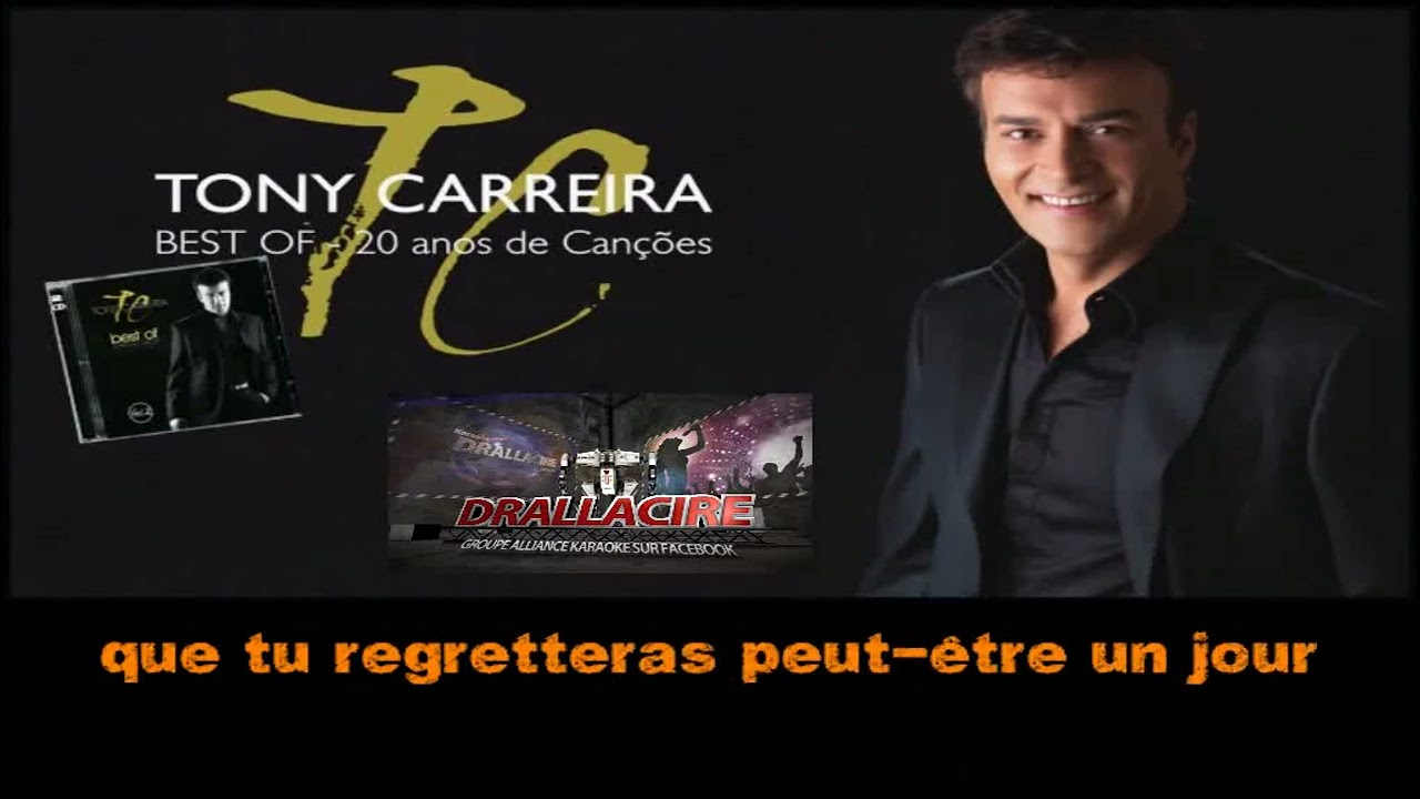 Guarda Karaoké Tony Carreira - Reste (dévocalisé) su YouTube Guarda Karaoké Tony Carreira - Reste (dévocalisé) su YouTube