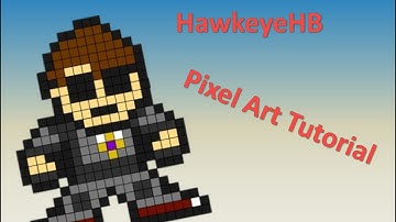 Pixel Art Tutorial - 8 bit SkyDoesMinecraft