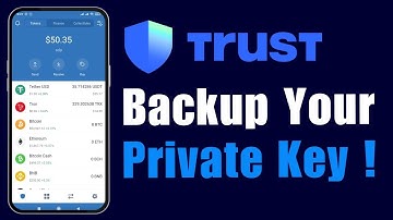 How to Backup Your Private Key with Trust Wallet !