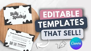 How to Create Editable Templates That Sell - Step By Step