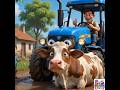 Neela Tractor Aur Fansi Hui Gaay 🐄🚜 | Hindi Rhymes