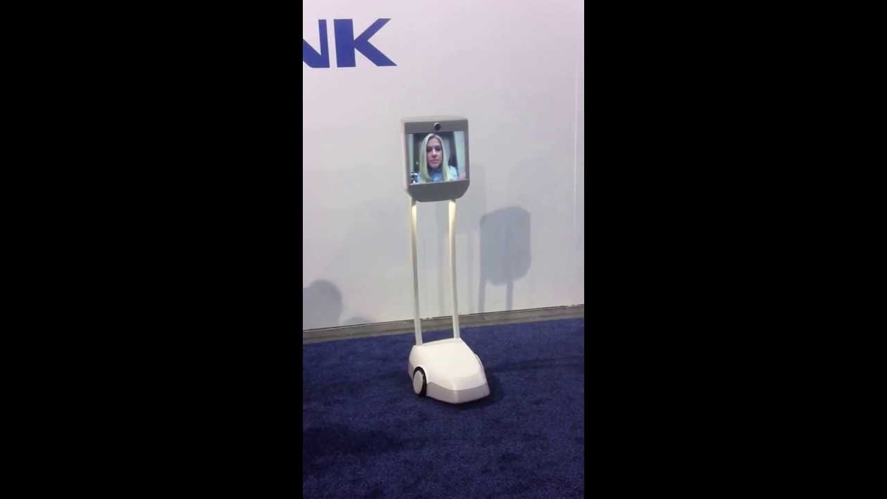 Robotic telepresence.  CES 2014
