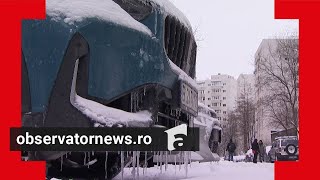 Locul din România unde gerul a lovit cel mai puternic. Temperaturi de -16 grade şi trafic paralizat