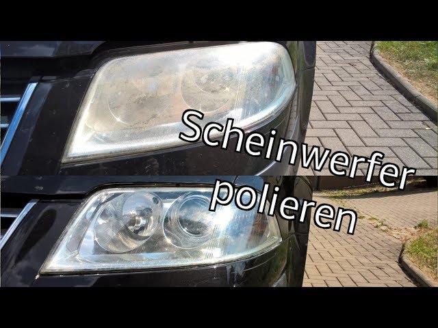 Scheinwerfer polieren: Verboten oder erlaubt? Wir klären auf!