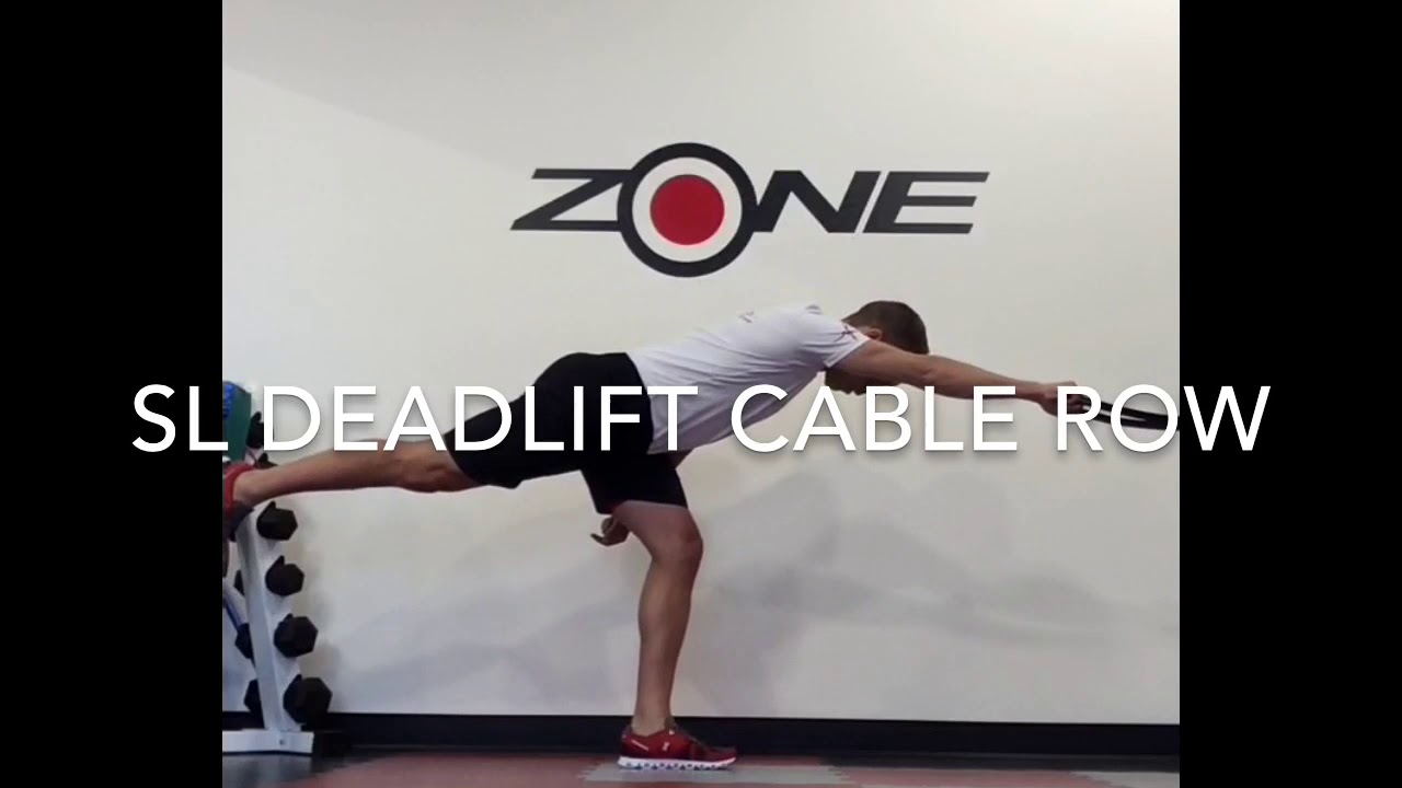 SL DEADLIFT CABLE ROW YouTube