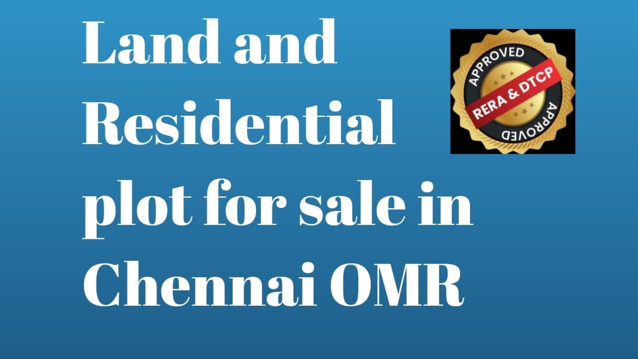 Low budget Plots siruseri Real estate OMR Siruseri land for sale