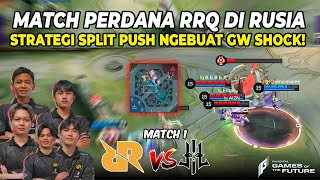 BANANA MENGGILA! RRQ VERSUS LILGUN MATCH 1 ! STRATEGI SPLIT PUSH RRQ MENGGILA!!