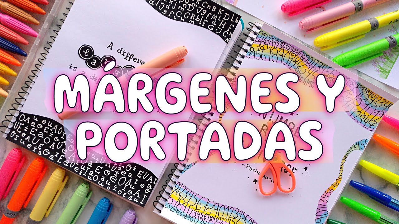 MÁRGENES para CUADERNOS y PORTADAS con TÍTULOS LARGOS🌜BORDES para  CARÁTULAS y APUNTES BONITOS - thptnganamst.edu.vn