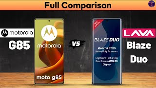 Moto G85 vs Lava Blaze Duo : Full Comparison⚡Which One Is Better?