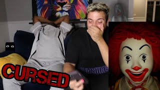 REACTING TO HAUNTED TIK TOKS!! (SCARY)