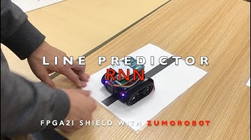 FPGA AI (FPGA2I) shield 2019: RNN_Line Predictor Demo.
