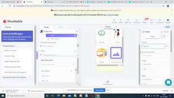 Lottie file animation on thunkable app