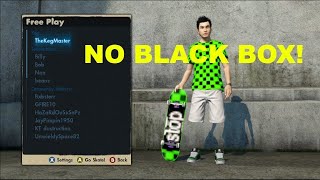 HOW TO GET A GLITCHED SKATER IN SKATE 3 (No black box!)