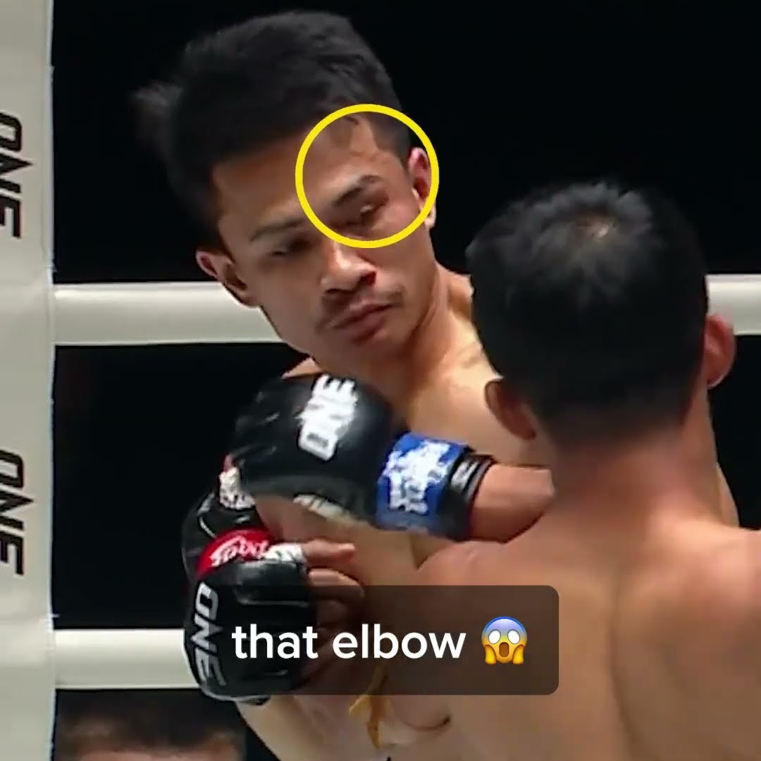 DEEP CUT ? Rak slices open Koko with an elbow for the first-round TKO!