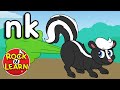 Nk ending blend sound  nk blend song and practice  abc phonics song with sounds for children