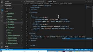18   Ionic  & Firebase Authentication | registration Wealth