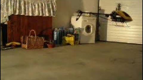 Trex 500 - First Hover