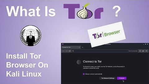 What is Tor ? Install Tor Browser on Kali Linux to access Dark Web | TechyRK