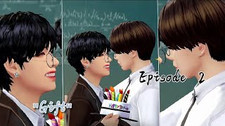 (18 ) 'Gift' Episode (2/6)| Taekookff |BTS Universe Story Game 💜💚