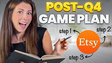 If Your Etsy Sales Crash After Q4, Watch This (My strategy for a killer January)