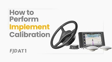 FJD AT1 Autosteering Kit | How to perform Implement Calibration