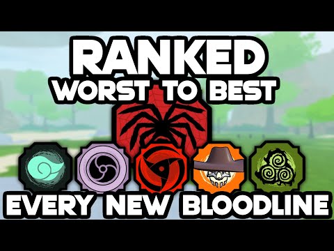 NEW CODE} NEW BEST 100% RIGHT SHINDO BLOODLINE TIER LIST!!!!!!, EVERY  BLOODLINE RANKED