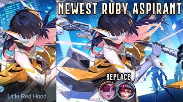 UPDATED Script Skin RUBY ASPIRANT No Password | Full Voice & Effects | Skill Review