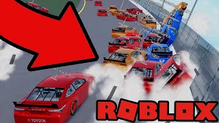 THE WORLDS BIGGEST ROBLOX CAR CRASH!!! *30+ PEOPLE DIED* screenshot 2