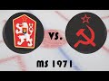 Mistrovství světa v hokeji 1971 - 2. kolo - Československo - Sovětský svaz
