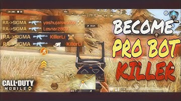 HOW TO KILL BOTS LIKE A PRO IN COD MOBILE | COD MOBILE BATTLE ROYAL GAMEPLAY