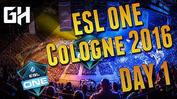 ESL One Cologne 2016 highlights Day 1
