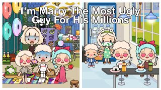I'm Marry The Most Ugly Guy For His Millions💍🤱🤰| Miga World Story | Sad Story |🍭Saraine Plays🍩