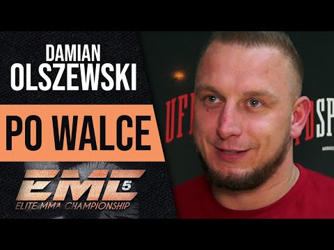 Damian Olszewski po KO na Erko Junie: Rozmawiałem z Martinem Lewandowskim, widzę się w KSW