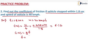 2nd Numerical of Average Skid Resistance - Traffic Engineering - Transportation Engineering GATE