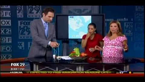 Mike Hoaglin with Organic Food Detector on FOX 29'...