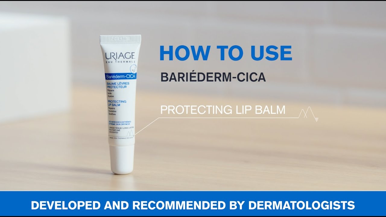 BARIEDERM CICA Protective Lip Balm | How to Use