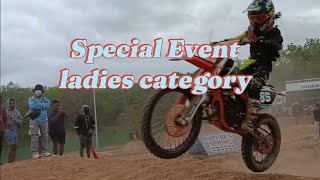 Special event for ladies Category.Grabi may Isang rider dito na ang lakas magpalipad ng motor.