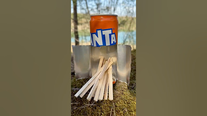 Bushcraft skills: DIY Mini Camp Stove That ACTUALLY Works! #bushcraft #survival #camping #lifehack