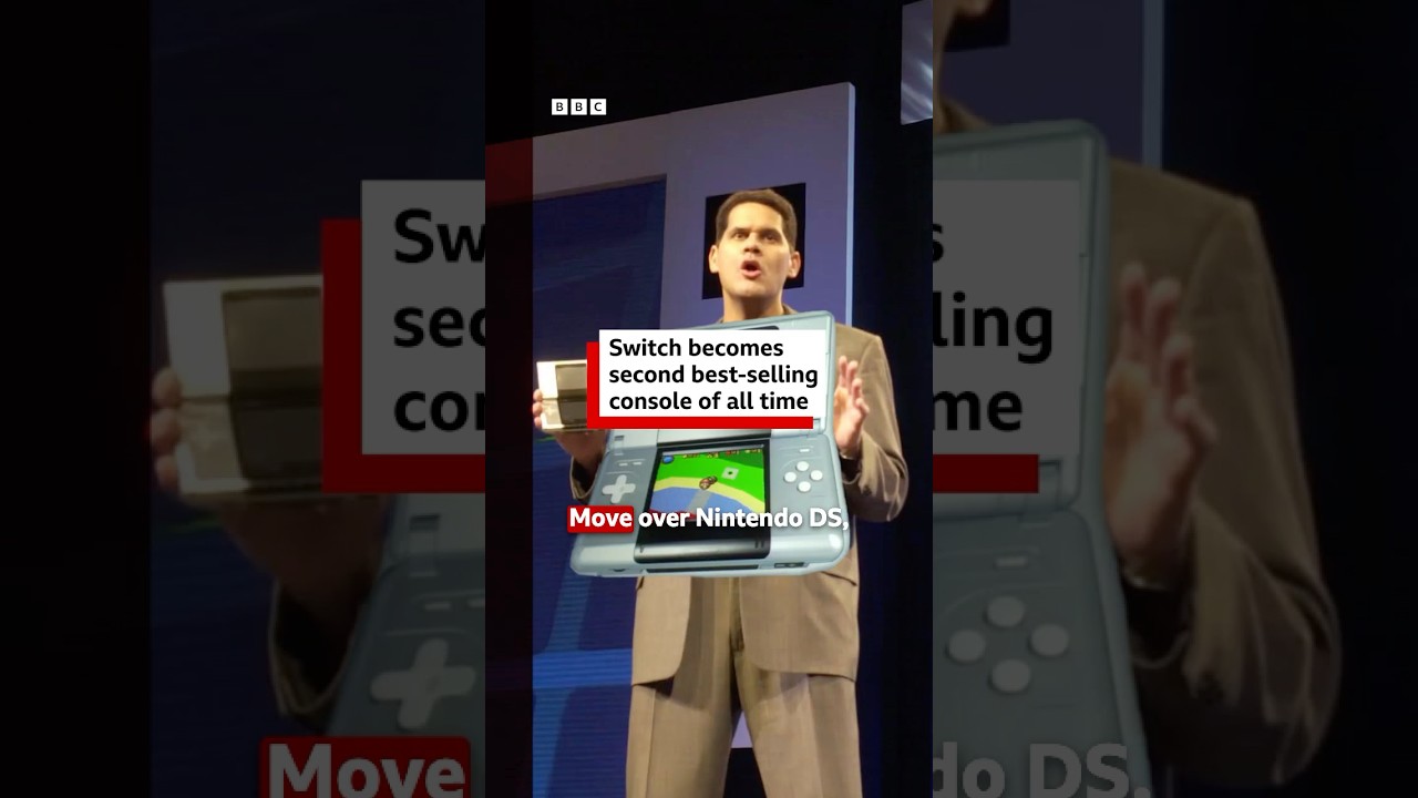 Switch becomes Nintendo's biggest selling console. #Nintendo #Gaming #BBCNews