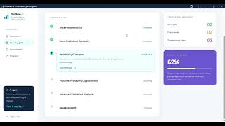 SkillMap AI - Detects competency gaps and creates a personalized learning path