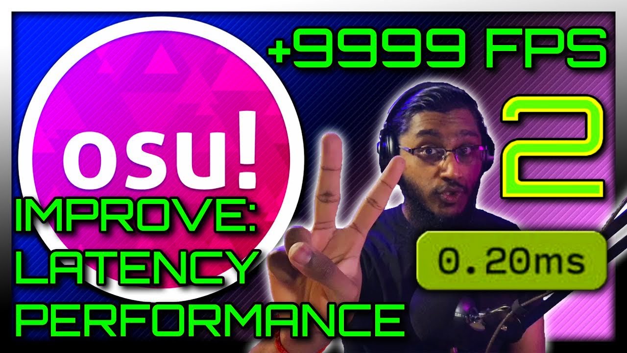 How to Fix 1 MS input lag in osu. Step osu