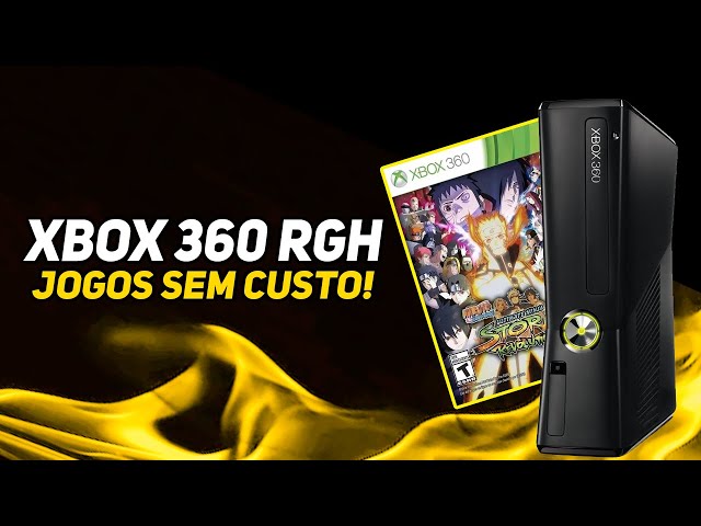 XBOX 360 RGH NÃO PRECISA PAGAR POR JOGOS EM MIDIA DIGITAL, TUDO É DE GRAÇA  SEM CUSTO FIQUE ATENTO! 