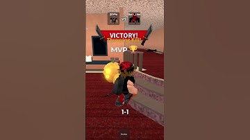 1v1 with my little brother in MM2 #roblox #mm2 #murdermystery2 #shorts