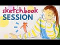 Sketchbook Session - Character Design & Ohuhu Markers