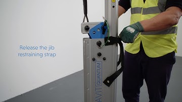 REID Lifting -  PORTA DAVIT QUANTUM (Strop) Assembly Video