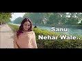 Sanu Nehar Wale Lyrics - Dhrriti Saharan - New Punjabi Songs 2018 - Titu - Latest Punjabi Song 2018