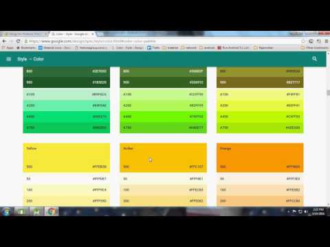Android Tutorial 2 # Android application theme Android Studio 2.1