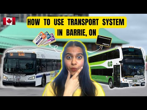 How To Travel Inside and Outside of Barrie, ON | Types Of Fares & Passes | Schedules & Maps