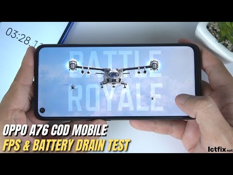 Oppo A76 Call of Duty Mobile Gaming test | Snapdragon 680, 90Hz Display